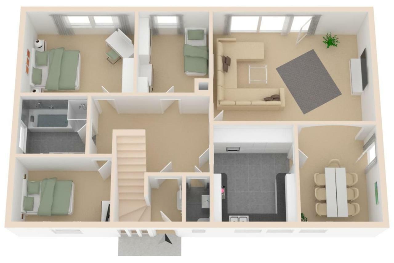 קלטנקירכן Tolle 125M² Erdgeschosswohnung Im Einzelhaus מראה חיצוני תמונה